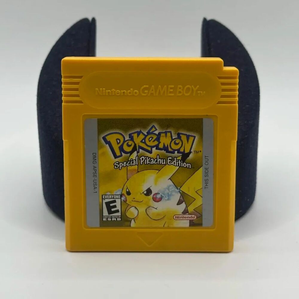 Pokemon Yellow Version (Nintendo Game Boy, 1999) Authentic Tested Mint
